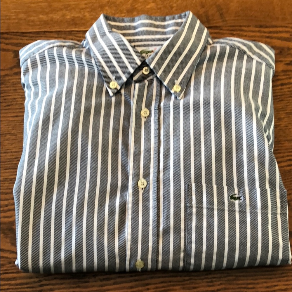 LACOSTE Men's Button Down Shirt